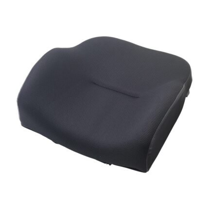 Deep contour air backrest cushion designed for ergonomic support and comfort.