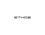 Black logo of Ethos displayed on a white background.