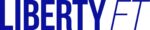 Logo featuring the text 'LIBERTY FT' in bold blue letters on a white background.