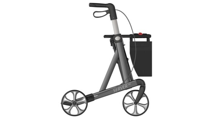 Server Hd Lightweight 4 Wheel Rollator Walker