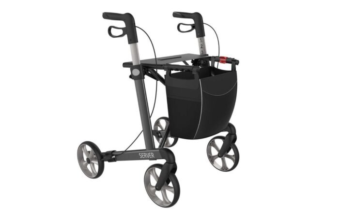 Rehasense Server 4 Wheel Rollator Walker