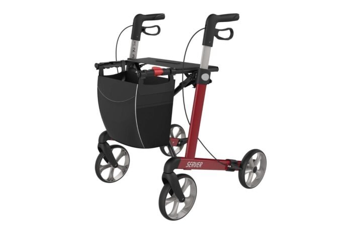 Rehasense Server 4 Wheel Rollator Walker