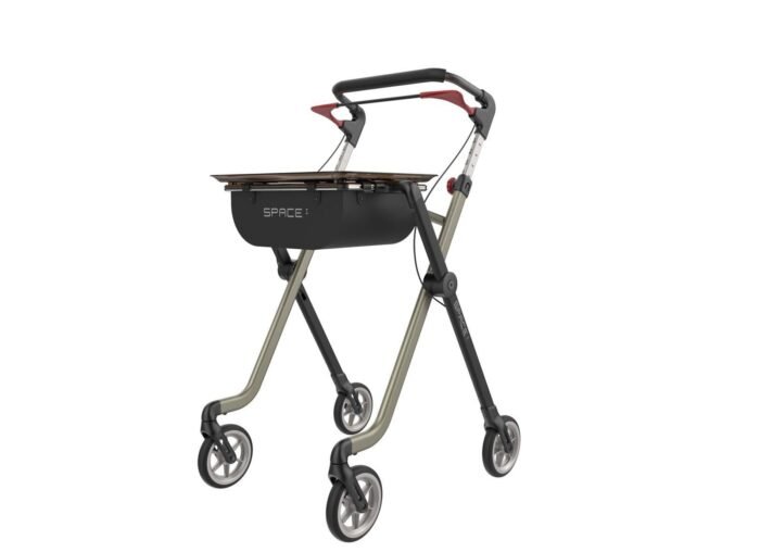 Space I Lightweight 4 Wheel Rollator Walker