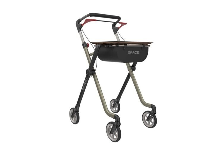 Space I Lightweight 4 Wheel Rollator Walker