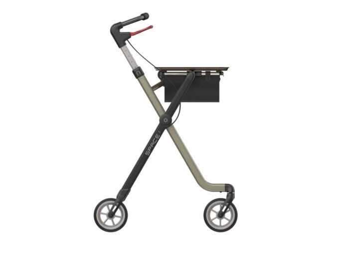 Space I Lightweight 4 Wheel Rollator Walker