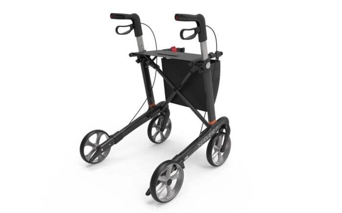 Server Cf Lightweight 4 Wheel Rollator Walker