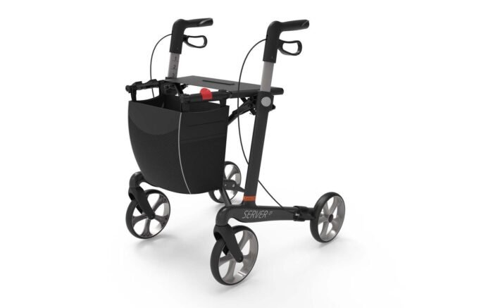 Server Cf Lightweight 4 Wheel Rollator Walker