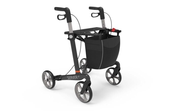 Server Cf Lightweight 4 Wheel Rollator Walker