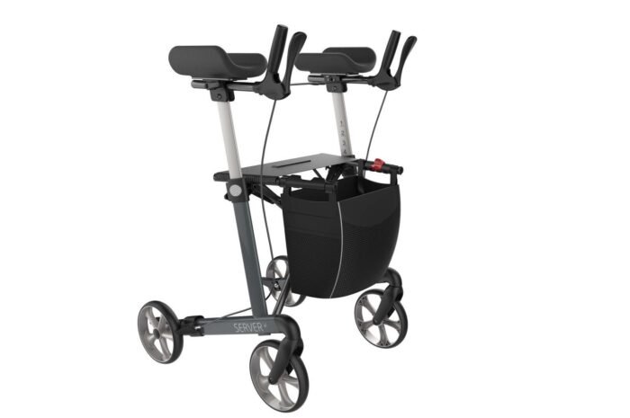 Server W Lightweight 4 Wheel Rollator Walker