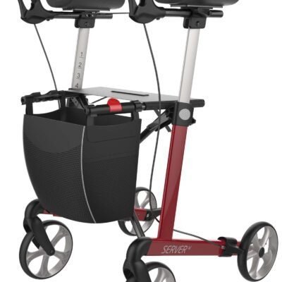 Server W Lightweight 4 Wheel Rollator Walker