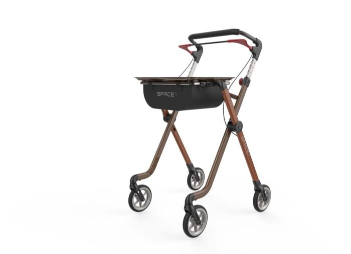 Space I Lightweight 4 Wheel Rollator Walker