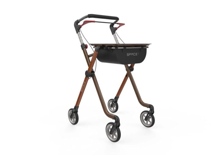 Space I Lightweight 4 Wheel Rollator Walker