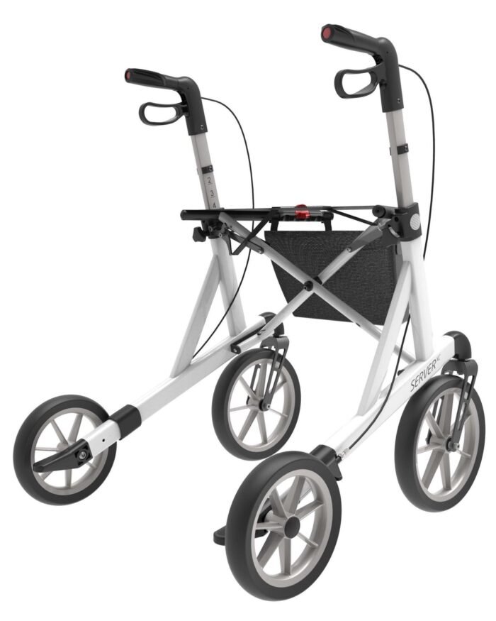 Server Xc Lightweight 4 Wheel Rollator Walker