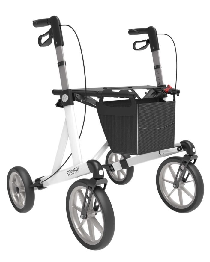 Server Xc Lightweight 4 Wheel Rollator Walker