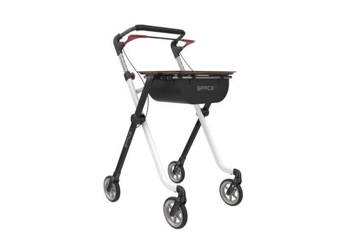 Space I Lightweight 4 Wheel Rollator Walker