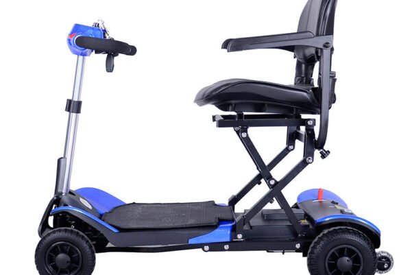 A blue mobility scooter call 0121 630 3850 for more info