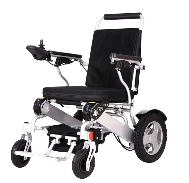 DC09 Lightweight Folding Electric Wheelchair Silver