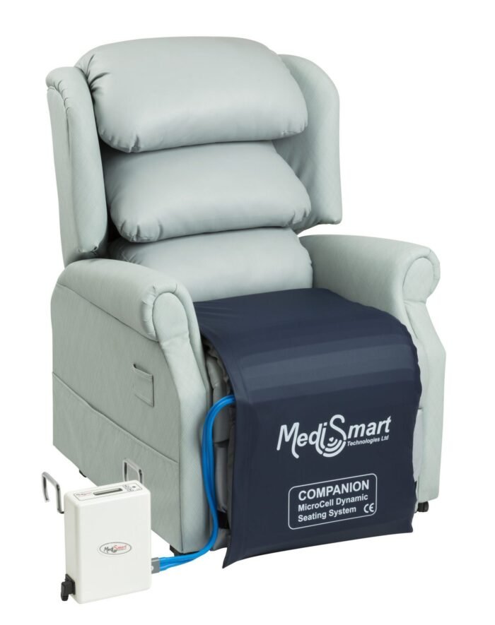 Medismart Microcell Companion on a riser recliner3/4 Length 40 Cells