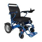 Dc09 Lightweight Folding Electric Wheelchair Blue