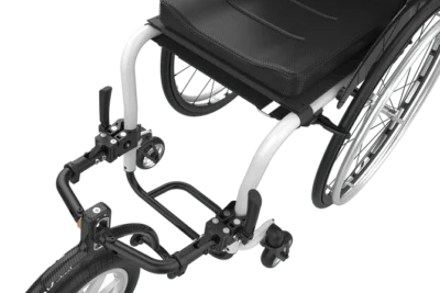 Rehasense Double Arm Aluminium Fitted to Rehasense Icon 60 Wheelchair