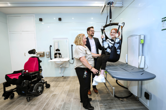 4 Astor CTX2 CP Changing Table at Marsham Court Hotel