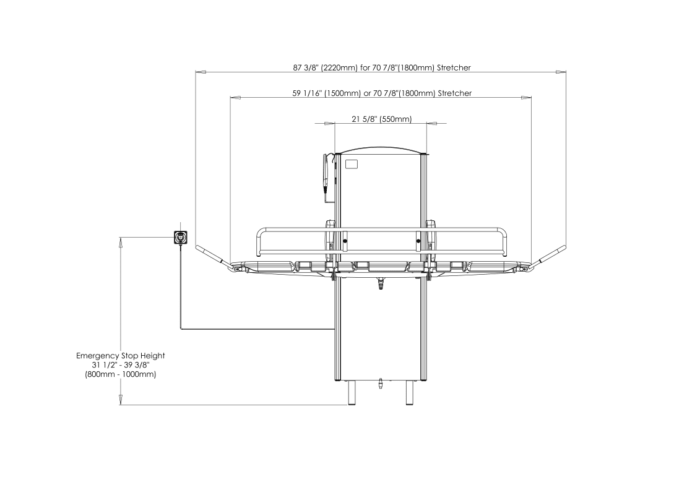 6 Astor CTX2 CP Changing Table dimensions from front (1)