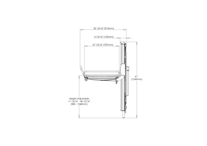 7 Astor CTX2 CP Changing Table dimensions from side