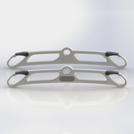 Two add-on spreader bars with hooks, designed for use in various applications.