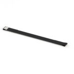 Black extension strap measuring 0.5 metres with a flat design and metal end.