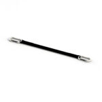 Black 0.5m extension strap with metal carabiner clips on both ends.