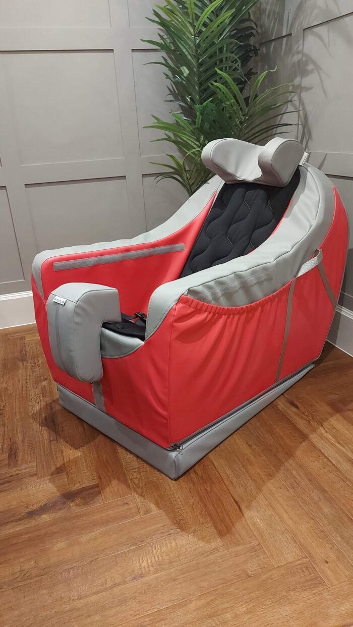 Snooza Chair | Specialist Posture Seating for Children UK 20 Younique Healthcare Snooza Orange with Pommel Younique Healthcare Limited (4)
