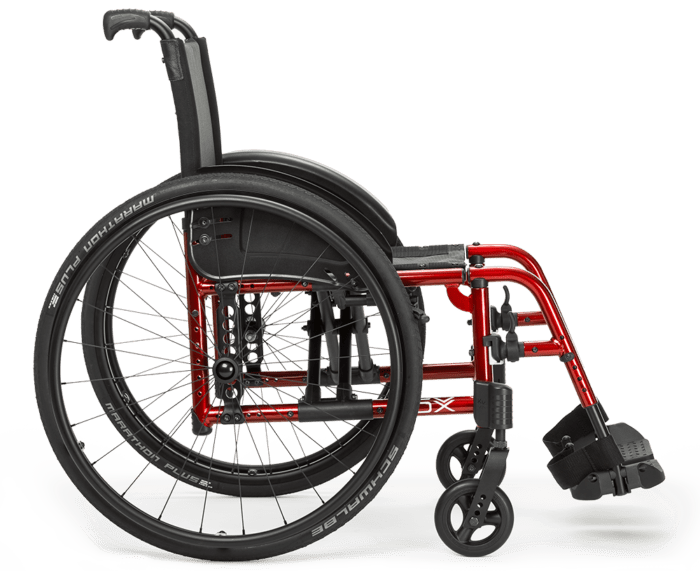 Ki Mobility Catalyst 5Vx Folding Wheelchair 4 Younique Healthcare Catalyst 5Vx Side.png