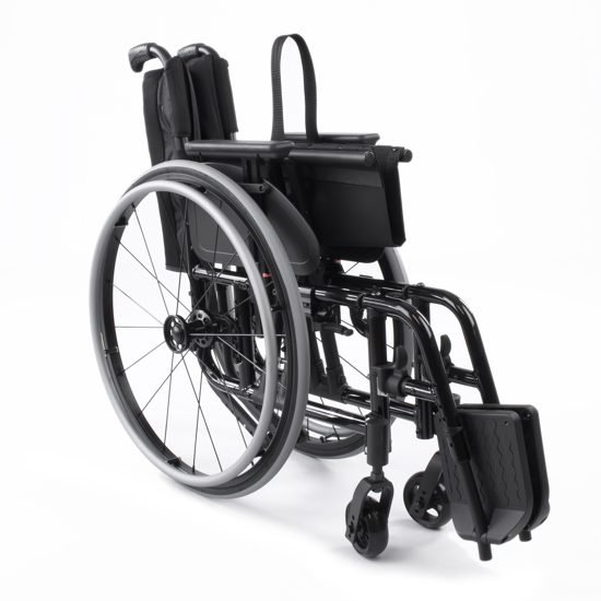 Catalyst 5 Folding Wheelchair 3 Younique Healthcare Catalyst folded side12.jpg