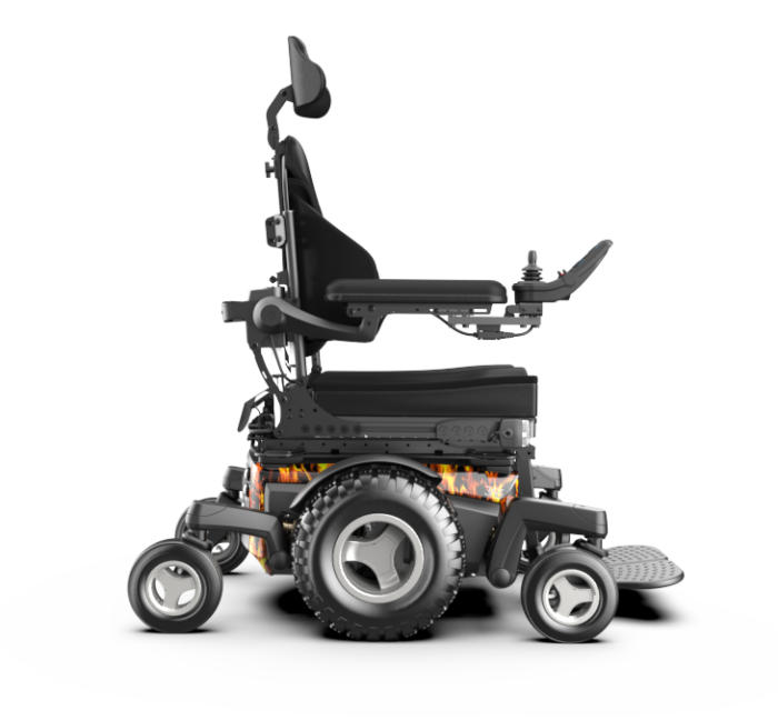 Magic Mobility Magic360 1 Younique Healthcare Magic 306 flames side urban off road tyres