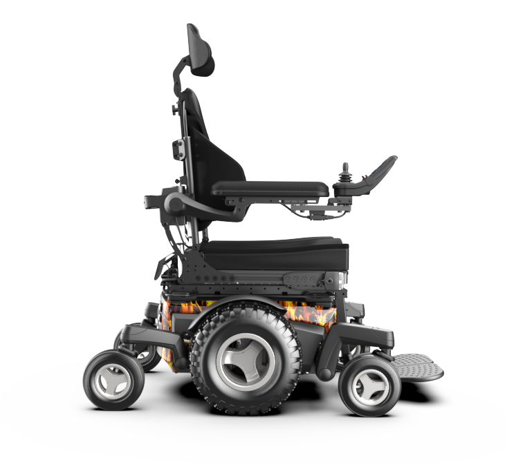 Magic Mobility Magic360 8 Younique Healthcare Magic Mobility 360 outdoor powerchair use