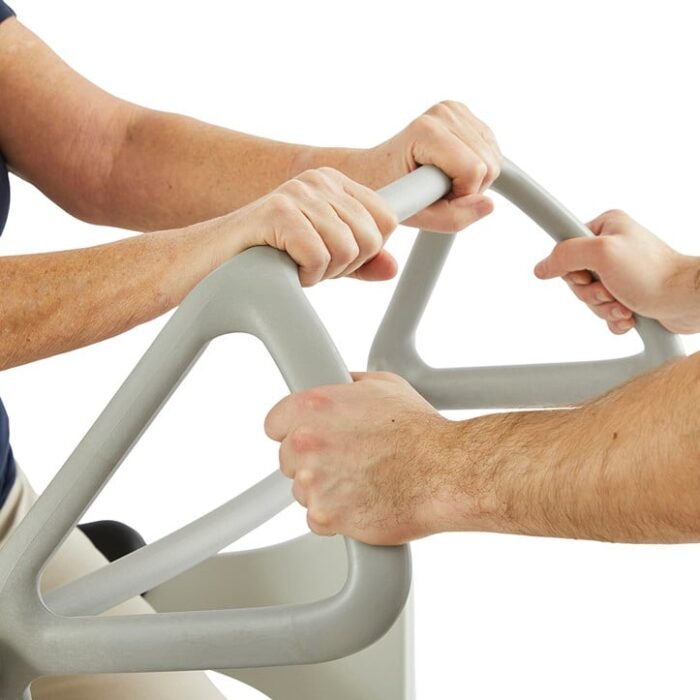 Molift Transfer Pro Sit-to-Stand Transfer Aid 2 Younique Healthcare Molift Transfer Pro Handle user and carer.jpg