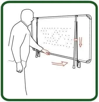 Astor Over Bath Stretcher 6 Younique Healthcare Astor OB Stretcher folded up wall mounted position