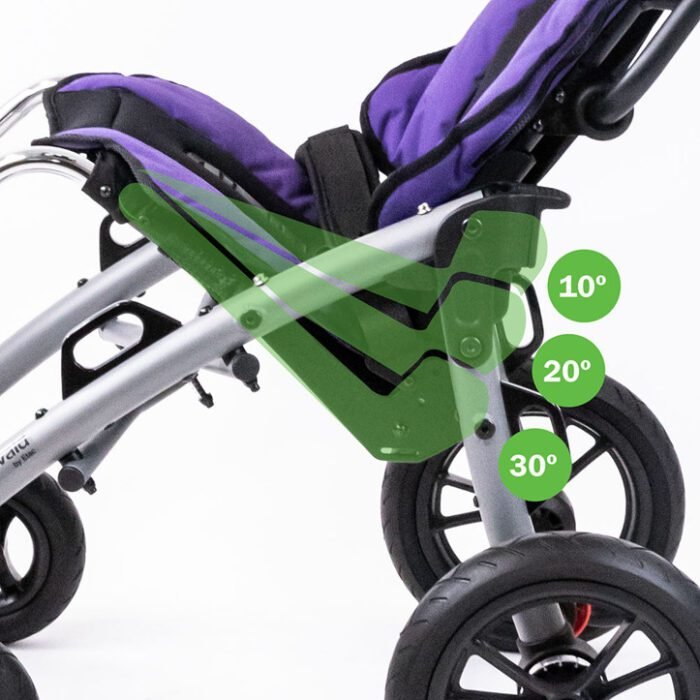Convaid Coaster Special Needs Buggy 4 Younique Healthcare coaster feature tilt2.jpg