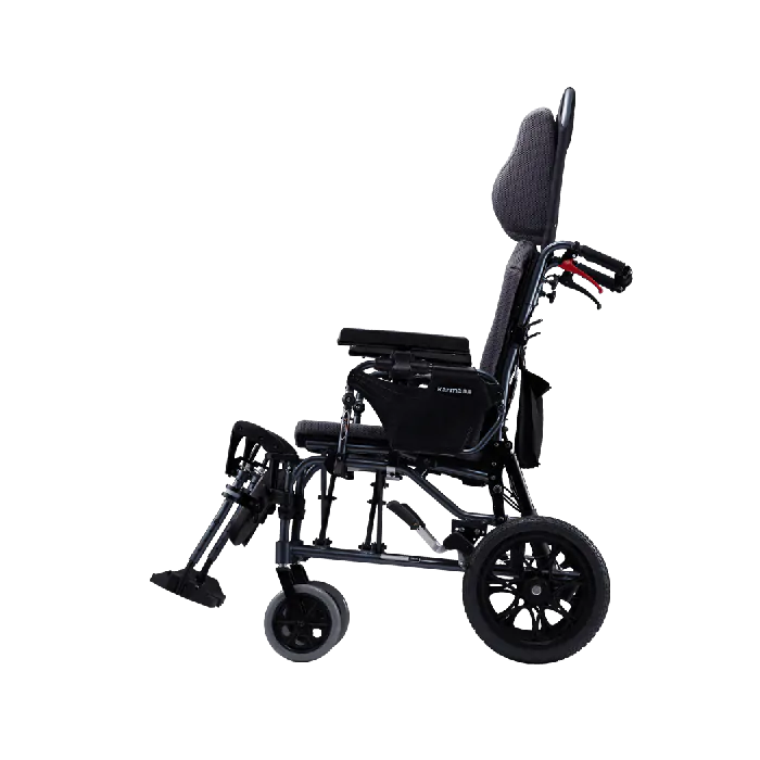 karma mvp 502 transit reclining wheelchair side.webp