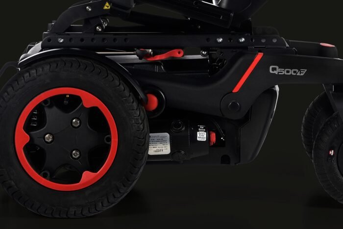 QUICKIE Q500 F Sedeo Pro Front-Wheel Power Wheelchair 7 Younique Healthcare q500 f sedeo pro base ftss