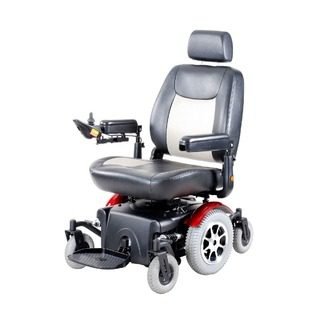 Merits Vision Sport Powerchair in red