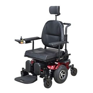 Merits Vision Sport Powerchair in red