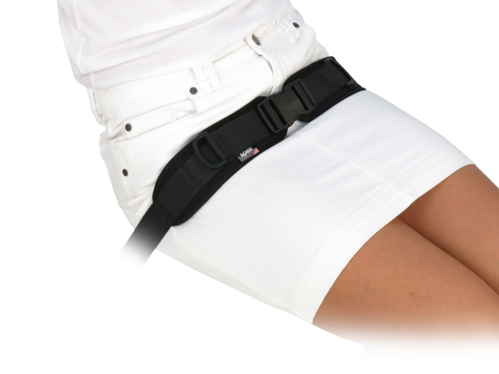 Spex 2 Point Padded Hip Belt — dual centre pull, side release, pelvic positioning belt