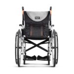 Karma Ergo 3 wheelchair, rear view showing S-Ergo back system